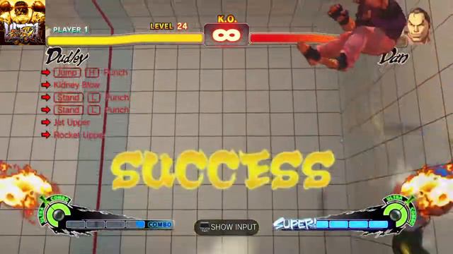 Ultra Street Fighter IV - Dudley Trials Level 24 - PS4 смотреть онлайн