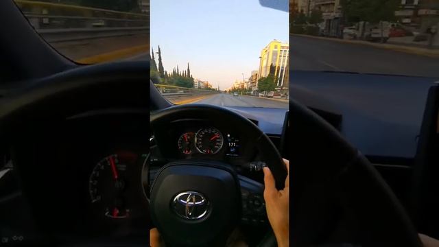Toyota Corolla 1.2 turbo 100-200 km/h acceleration смотреть онлайн