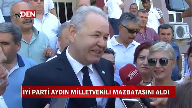 Aydın Adnan Sezgin Mazbatasını Aldı смотреть онлайн