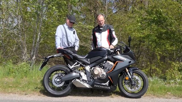 Vergleich Yamaha R7 Vs  Honda CBR 650 R