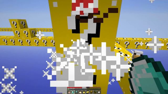 КАКОЙ ПУТЬ ВЫБЕРЕТ НУБ ИЗ МАЙНКРАФТ ? ДЛИННЫЙ МОСТ С ЛОВУШКАМИ ИЗ ЛАКИ БЛОКОВ В MINECRAFT ! смотреть онлайн