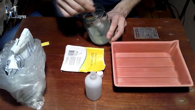 Травление платы перекисью водорода смотреть онлайн