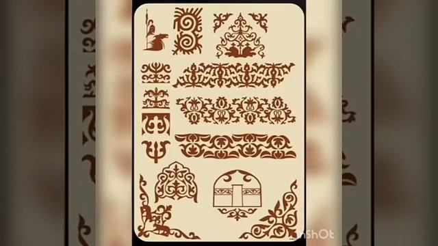 Композиция из казахского национального орнамента ПДО Оспанова Л.Т. ДДТ Кост. р-на Кост. обл смотреть онлайн