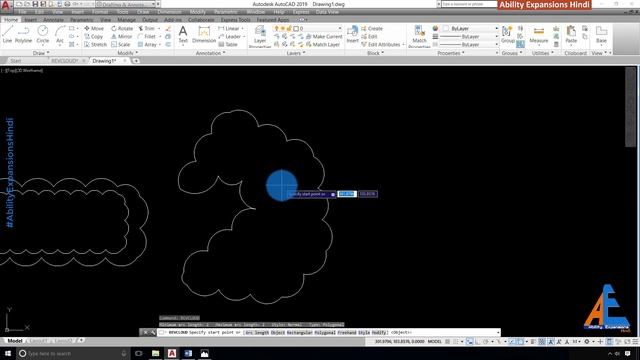 Rev Cloud command in autocad in hindi how to draw revision cloud in autocad autocad tutorial in h смотреть онлайн