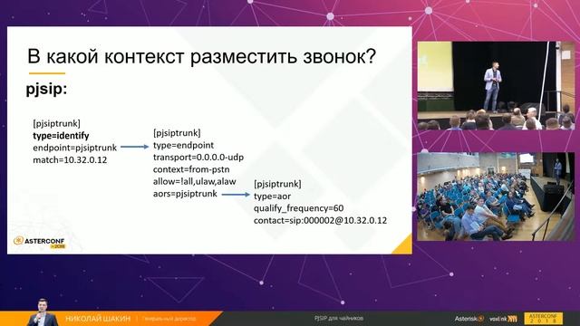 AsterConf-2018: Николай Шакин - PJSIP для чайников смотреть онлайн