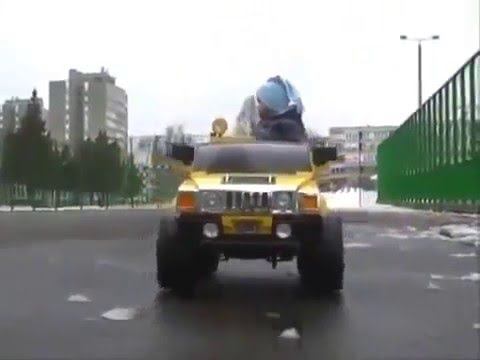Детский электромобиль Hummer смотреть онлайн