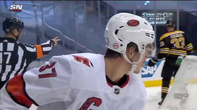 NHL Highlights | 1st Round, Game 2: Hurricanes Vs. Bruins – Aug. 13, 2020