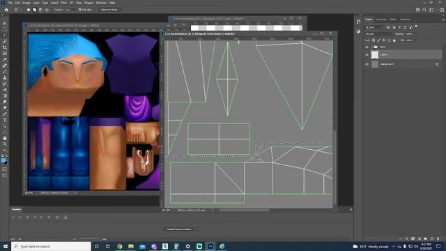 How to texture 3D Objects in Photoshop When youre broke pt.1 (Setup) смотреть онлайн