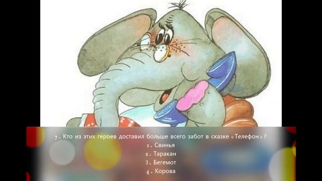 Виртуальная викторина "Любимые сказки Корнея Чуковского"_Литературно-музыкальный музей смотреть онлайн