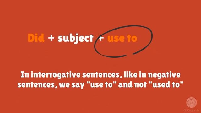 How to use "used to" in English смотреть онлайн