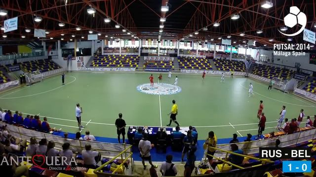 Russia - Belarus, Group C Males - WUC Futsal 2014 смотреть онлайн