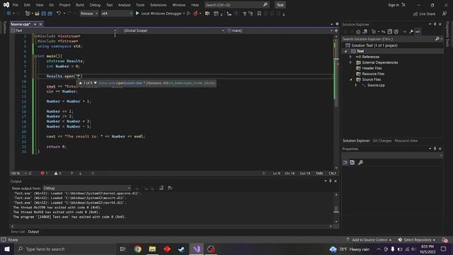 Creating a File: Small Example with User Input and Calculation смотреть онлайн