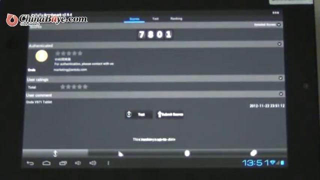 Onda V712 Dual Core 16GB Amlogic AML8726-MX Capacitive Screen Dual Camera HDMI Tablet PC смотреть онлайн