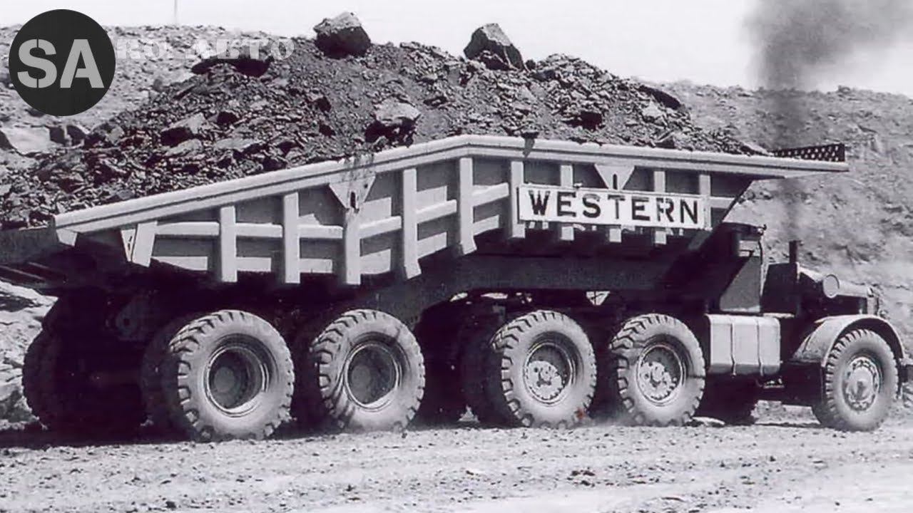 Мега-самосвал на 150 тонн Euclid 1LLD Western 80 GM-EUСNICK. смотреть онлайн