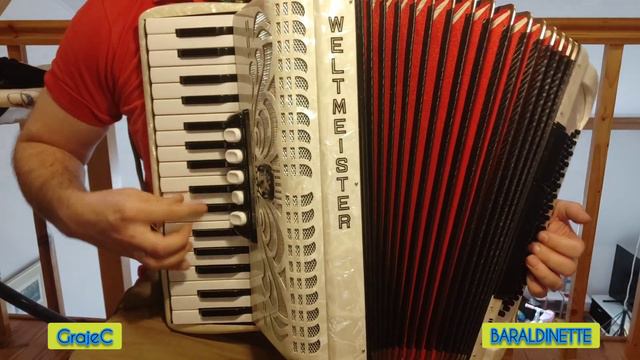 Baraldinette - Valse Avec Variations (Ernest Baraldi) GrajeC Accordion смотреть онлайн
