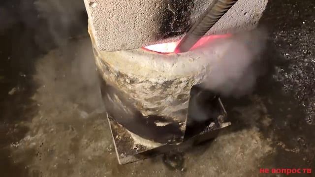 Кованый Нож Из Клапана Своими Руками Ковка Ножа Из Выпускных Клапанов. смотреть онлайн