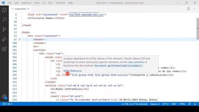 Diseño de pagina web con BootStrap parte 5 de 5 смотреть онлайн