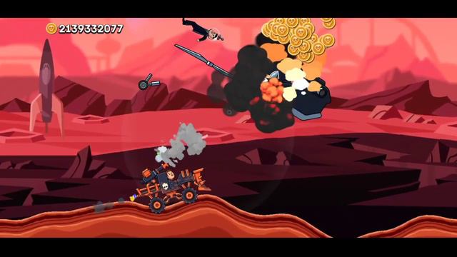 EPIC TANK DUNE AND BOUNCY BULLETS DRONE DOUBLE DAMAGE VS ALL BOSSES in Hills of Steel смотреть онлайн