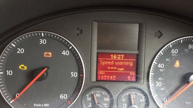 VW AUDI SEAT SKODA How To Set Speed Warning OR Remove Disable Speed Warning