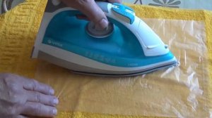 Как быстро очистить подошву утюга от нагара