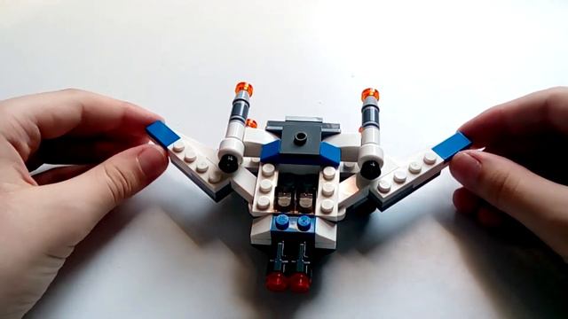 сборка обзор U wing Microfighter смотреть онлайн