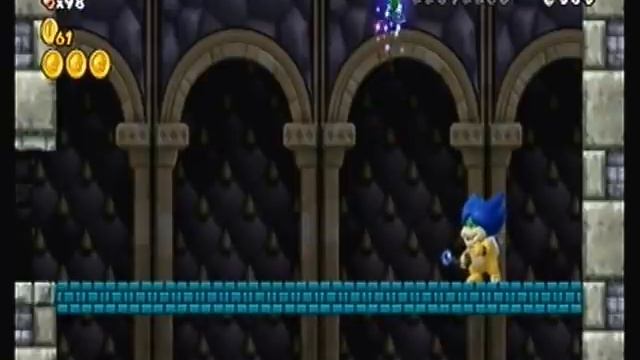 New Super Mario Bros. Wii - Koopalings (and Bowser Jr.) Hack Glitches Part 1 смотреть онлайн