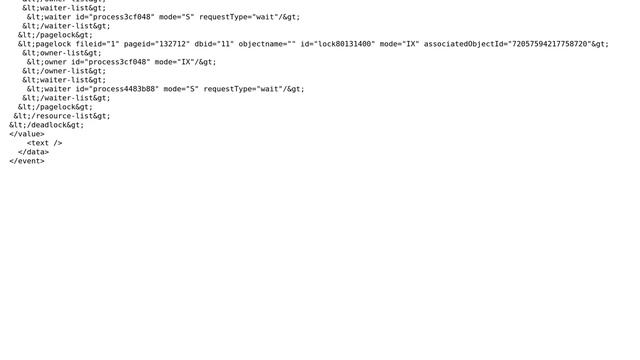Can a diagram be created from deadlock xml extracted from the ring buffer in SQL Server 2008? смотреть онлайн