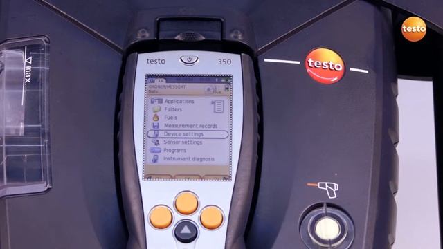Testo 350 Industrial Emissions Analyser - Starting the Measuring Instrument смотреть онлайн