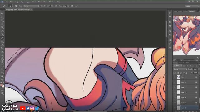 -=《Speed Paint》=- : วาดรูป Reiq Candela - By KINGS-GZ смотреть онлайн