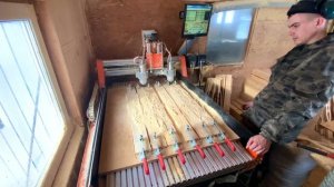 Плоские балясины из дерева! Полный цикл изготовления с нуля.