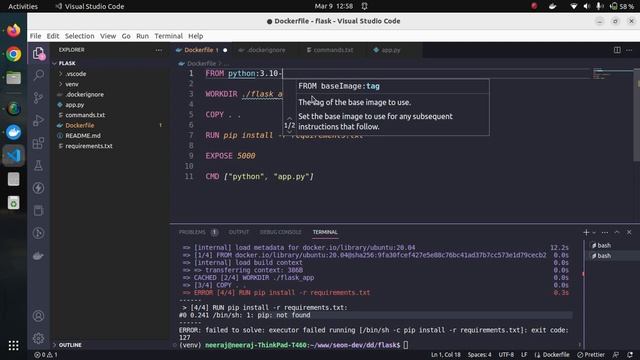 Let's explore Dockerfile смотреть онлайн