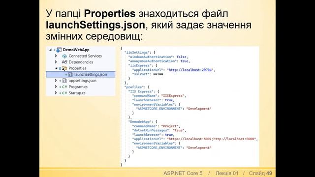 ASP.NET Core 5. Лекція 1. Вступ у ASP.NET Core 5 (частина 2) смотреть онлайн