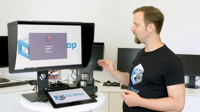 CG Shop zeigt den neuen BENQ SW270C 27" Bildschirm für Foto- & Videobearbeitung смотреть онлайн