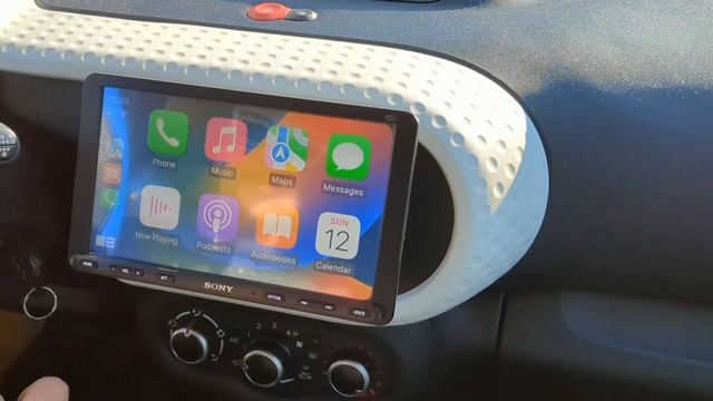 Renault Twingo 3 2019 Project - Apple Carplay + SONY AX8050D