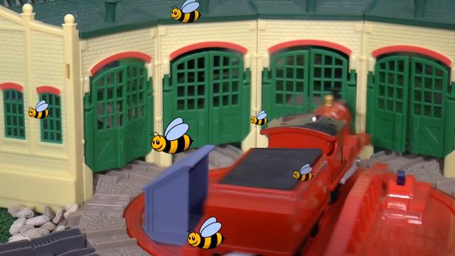 Thomas and Friends Toy Trains Story With A Fireman Sam Rescue смотреть онлайн