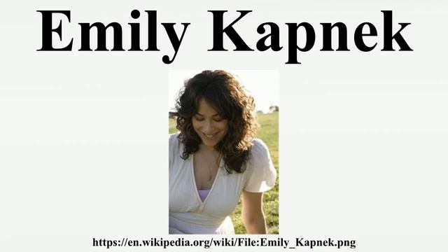 Emily Kapnek смотреть онлайн
