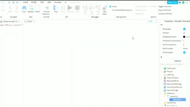 Rainbow Text [Roblox studio] italiano?? смотреть онлайн