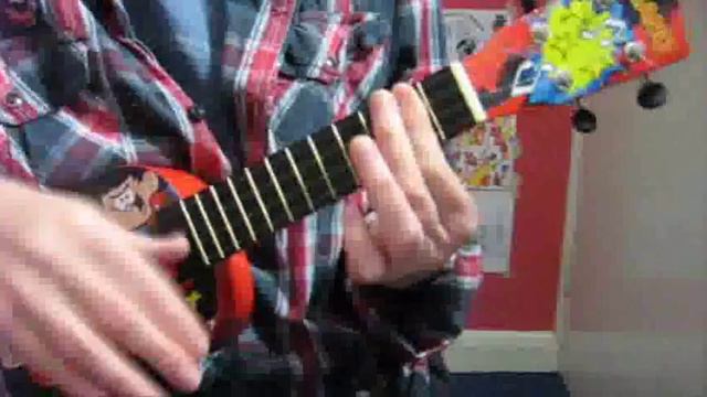 ode to open c tuning with simple one-finger barred major chords, yeah - soprano uke смотреть онлайн