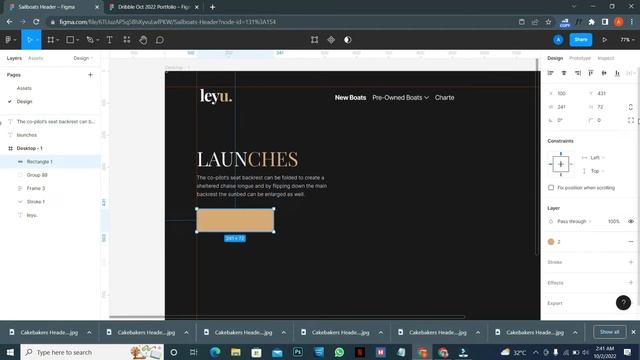 Sailboats Header Design Using Figma + Filmora смотреть онлайн