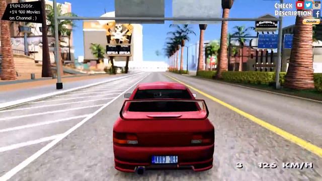 1995 Subaru Impreza WRX STI Tuned - GTA MOD _REVIEW смотреть онлайн