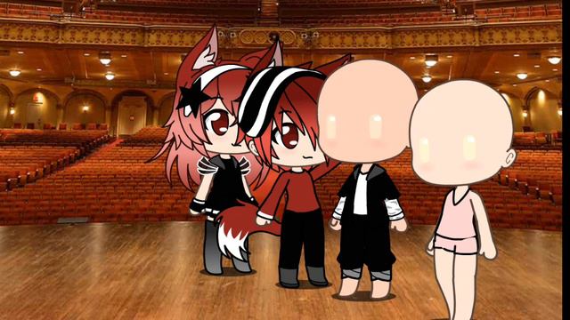 Меме Gacha life " Они так похожи на короля с королевой..." (Идея моя) смотреть онлайн