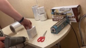 Термоусадочная пленка рукав упаковка без запайщика