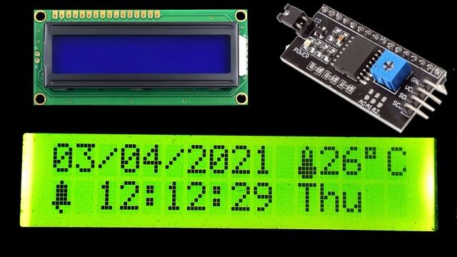 DS3231 Подключение к Arduino, настройка и установка времени. смотреть онлайн