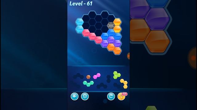 Block Hexa Puzzle Hero Level 61 Walkthrough смотреть онлайн
