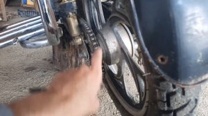 КАК ПОДТЯНУТЬ ЦЕПЬ НА МОПЕДЕ АЛЬФА