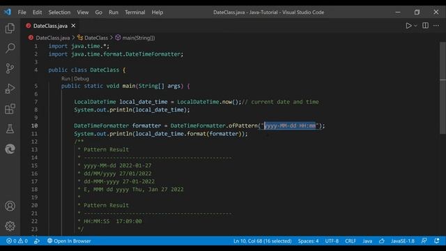 Java Tutorial for Beginners 22 - Date & Time || كورس جافا للمبتدئين-التاريخ والوقت смотреть онлайн