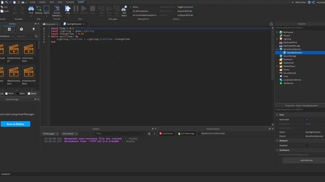 Roblox Studio Day Night System смотреть онлайн