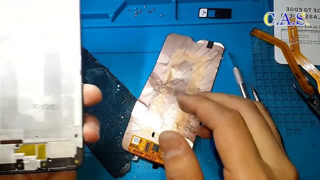 Samsung A20 A205F 2019 - Замена экрана, не оригинальный экран смотреть онлайн