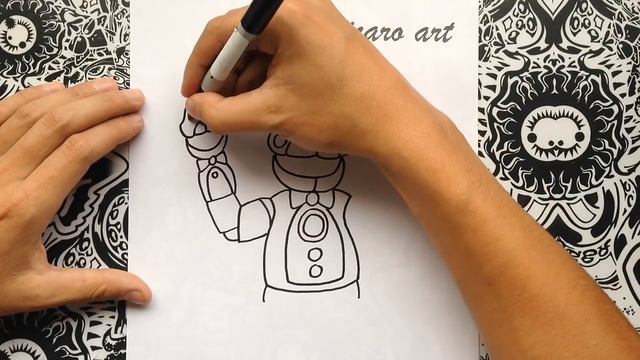 como dibujar a funtime freddy | how to draw funtime freddy | five nights at freddy's sister locatio смотреть онлайн