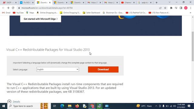 SADP TOOL ERROR SOLUTION #msvcr120.dll #Hikvision